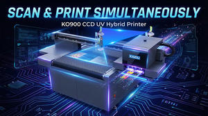 Imprimante jet d'encre haute capacité pour plastique, bois, métal, cartes PVC, <span class=keywords><strong>impression</strong></span> numérique pour convoyeurs, grande imprimante UV Ricoh - Product Image 4