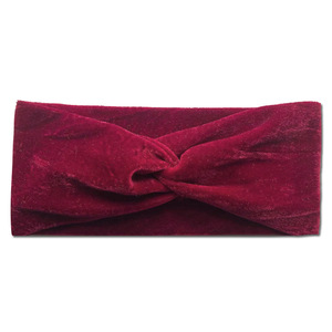 9cm Width <strong>Ladies</strong> Cross Velvet Elastic Hairband High Quality Adult <strong>Headband</strong> Women Elastic Velvet Hair Band - Product Image 4