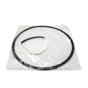 Disques volants de graduation en polyester avec logo personnalisé, sublimation, bord noir, pliables, avec pochette - Product Image 2