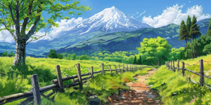 Paysages naturels, montagnes, rivières, montagnes enneigées, peintures murales, autocollants muraux, <span class=keywords><strong>jungle</strong></span> et prairies, papier peint imperméable - Product Image 3