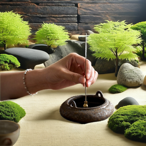 MINGSHUO Model 1799 Three-Legged Eco-friendly Chinese <b>Incense</b> Ceramic <b>Holder</b> and Plate Zen <b>Aromatherapy</b> <b>Diffuser</b> Tea Accessories - Product Image 2