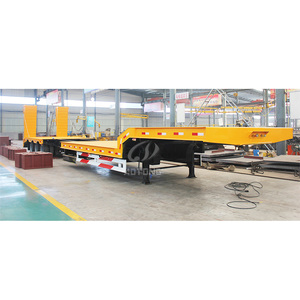 <span class=keywords><strong>Remorque</strong></span> <span class=keywords><strong>de</strong></span> transport à 4 essieux extensible à lit bas, avec pales d'éolienne, populaire au Vietnam - Product Image 1
