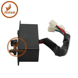 ชิ้นส่วนรถขุดสำหรับ ZE60 65 80 85E แผงควบคุมเครื่องปรับอากาศแผงสวิตช์ 12V - Product Image 3