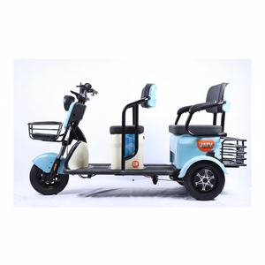 รถสามล้อไฟฟ้าแบบใหม่ ความเร็วเดียว 48V 600W พร้อมกล่องเก็บของขนาดใหญ่ สำหรับการขนส่งผู้โดยสารแบบพกพา - Product Image 1