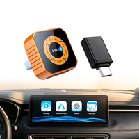 Adaptador Inalámbrico CarPlay y Android Auto 4 en 1 OEM ODM, Plug & Play, Screen Mirror Link, Airplay/Miracast