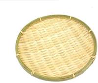 Plateau de service tissé à la main en osier traditionnel Offre Spéciale panier en rotin de bambou