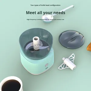 Picadora de Carne Eléctrica Multifuncional de Acero Inoxidable y ABS para el Hogar, Procesador de Alimentos, Picadora de Ajo y Verduras, Ideal para Alimentos de Bebé - Product Image 4