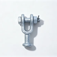Accessoires de ligne aérienne à prix d'usine, galvanisés à chaud, œillet à bille, type Q