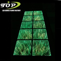 Location magnétique miroir 3d starlit led piste de danse à vendre