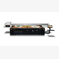 Impresora plana Uv Gen5 de bajo precio y alta resolución 2513 2500*1300mm para patrones de Piedra/equipaje/juguetes/impresión de ratón