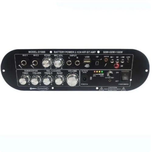 AC110-220V 12-19V D800 Power Amplifier Board 2.1 Sound Channel 50W+50W+100W High Power