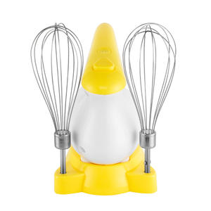 Batidora de Huevos Eléctrica Canxin de 30W, Recargable, Inalámbrica, Portátil, con Cuchilla Mezcladora de 12 Líneas, Color Amarillo - Product Image 3
