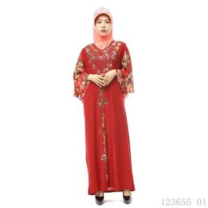 Venta directa de fábrica, nuevos diseños de las últimas abayas musulmanas, vestidos islámicos para el culto. - Product Image 5