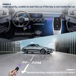 Système de clé intelligente EASYGUARD sans clé compatible avec BENZ FBS4 avec bouton de démarrage OEM (2014-) et accès confort (Comfort Access) - Product Image 6