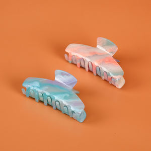 Vendita calda elegante Design classico acrilico capelli artiglio fermaglio per le signore e le ragazze di altri colore dei capelli del sole accessori - Product Image 5