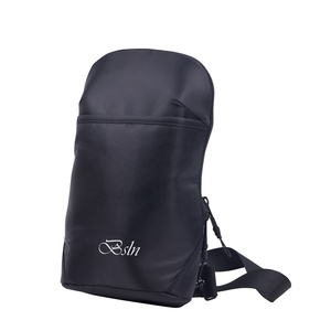 Borsa a <span class=keywords><strong>Tracolla</strong></span> Monocolore Personalizzata per <span class=keywords><strong>Uomo</strong></span> con Cinghia Regolabile, Borsa da Petto per Uso Quotidiano, <span class=keywords><strong>Marsupio</strong></span> - Product Image 2