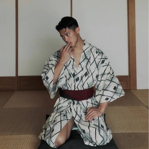 Kimono japonais <span class=keywords><strong>traditionnel</strong></span>, <span class=keywords><strong>Yukata</strong></span> de style samouraï, Costume pour la photographie et les jeux d'inférences policières - Product Image 3