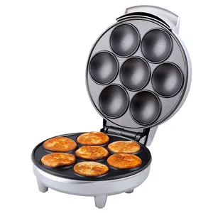 Aifa Detachable round 2 slice Compact Mini Treat Maker Doughnuts Cake Pops Waffle smile dessert cup cake waffle cone maker