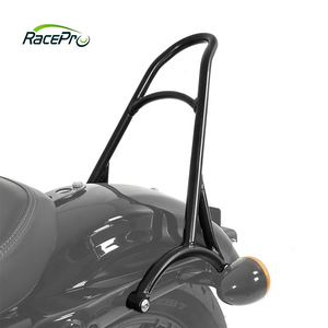 Sissy Bar พนักพิงหลังรถมอเตอร์ไซด์สีดำทรงยาว,ปรับได้เองสำหรับ Harley Davidson Sportster <span class=keywords><strong>Iron</strong></span> 1200 <span class=keywords><strong>883</strong></span> XL 2004-2020 - Product Image 1