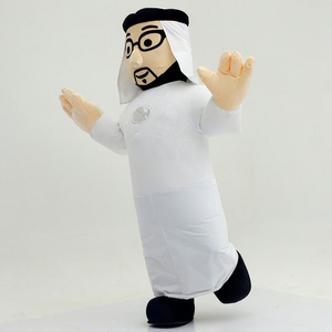 Disfraz de Mascota Inflable Personalizado de Funtoys, Disfraz de Hombre Árabe Adulto con Pelaje de Zorro, Disfraz de Peluche para Navidad, Halloween y Fiestas - Product Image 3