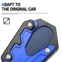 Plaque d'agrandissement de béquille latérale en aluminium pour GSX-8S/GSX-8R 2023-2025 Nouveaux accessoires de moto
