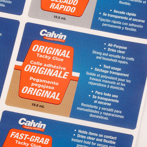 Custom <strong>Printing</strong> Synthetic Paper Label Waterproof Oil-proof Tear-resistant Office Products <strong>Stickers</strong> - Product Image 3