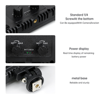 Éclairage photographique Le plus populaire Rechargeable U800 40 Watt Panneau LED professionnel pour la photographie Lumière vidéo pour appareil photo