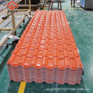 Foshan Resin Roof <b>Tiles</b> Corrugated <b>PVC</b> Traditional Style For Roof Waterproofing - Product Image 5