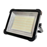 Projecteur LED solaire, lampe de secours pour le camping, batterie externe, lampe de marché nocturne, lanterne portable d'extérieur CE/RoHS