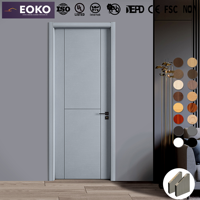 Porte intérieure moderne en MDF pré-montée EOKO – Prix de gros pour les constructeurs
