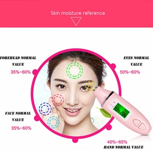 New Digital Display Smart Facial Care Skin Detector Portable Skin Moisture Water Oil <b>Tester</b> Analyzer for Home Use - Product Image 4