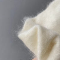 Lässige O-Ausschnitt Strickwaren Single Breasted Plain Custom Winter Cardigan Weiche warme Fuzzy Cashmere Knit Frauen Fluffy Fall Sweater