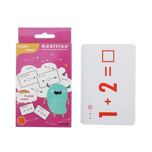 2025 Bán Buôn Bán Hàng Trực Tiếp Trẻ Em Của Câu Đố Đồ Chơi Giấy Toán Học Tính Toán Thẻ Thích Hợp Cho Giáo Dục Mầm non - Product Image 4