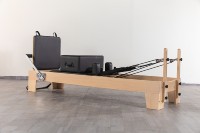 Chaise Wunda en bois d'érable durable pour studio à domicile, équipement de Pilates, mobilier d'exercice corporel, capacité 400 kg, garantie 5 ans