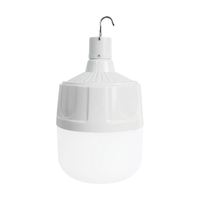 Lámpara LED Portátil Recargable para Camping, Cuerpo de ABS, Luz de Emergencia Colgante para Tienda de Campaña, Enchufe Estadounidense, Emisión de Luz Blanca Fría, Bombilla Portátil para Exteriores