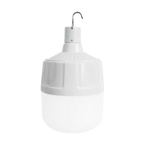 Lampe de camping LED portable rechargeable, corps en ABS, lumière d'urgence suspendue pour tente, prise US, éclairage blanc froid, ampoule portable d'extérieur - Product Image 1