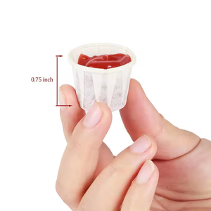 Trendz Tùy Chỉnh Phân Hủy Sinh Học 2Oz 4Oz Dùng Một Lần Cấp Thực Phẩm Không Thấm Mỡ Nước Sốt Giấy Ly Nước Sốt Container <span class=keywords><strong>Cup</strong></span> Cho Nướng/Y Tế - Product Image 5