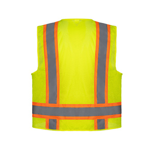 سترة أمنية للبيع بالجملة ملابس عاكسة للعمل عالية الوضوح سترات عاكسة للسلامة - Product Image 2