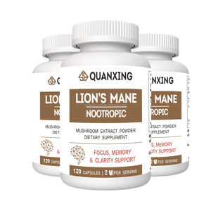 Suplemento de Melena de León Orgánica 1000 mg, Apoyo para la Concentración, Memoria y Claridad Mental, 120 Cápsulas para Adultos - Product Image 1