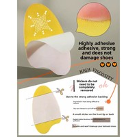 Coussinets de mémoire en mousse pour chaussures à talons hauts pour femmes, demi-pointure, antidérapants, protection des pieds, anti-douleur, super doux, grande taille
