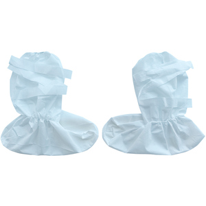<span class=keywords><strong>MDR</strong></span> 2017/745 stivaletti chirurgici monouso personalizzati antiscivolo copriscarpe copriscarpe SMS con strisce e suola in PVC - Product Image 2