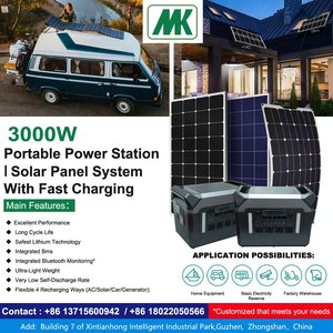 MK-2000W 220V 2000W Adaptateur CA Démarreur d'urgence MPPT Onde Sinusoïdale Pure Pratique Nouvelle Énergie Station de Stockage d'Énergie Mobile - Product Image 4