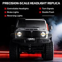 Dowellin MN-300 1/12 RC Geländewagen, MN-300 Offroad-Truck, 4x4 RC GWM Tank 300 Auto Orange |   RTR RC SUV Automodell für Erwachsene