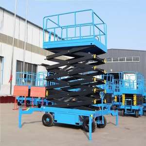 En popüler 10 m makaslı ağır elektrikli sabit makaslı kaldırma Platform fiyat makaslı kargo asansörü - Product Image 2