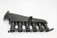 Kit complet MATCHWAY pour collecteur d'admission, boîtier papillon et rail de carburant en aluminium CNC usiné, compatible 2JZ