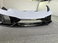 Nouveau kit de carrosserie en fibre de carbone de haute qualité séparateur de diffuseur de lèvre de pare-chocs avant de Style EVO pour Lamborghini Huracan LP610 LP580