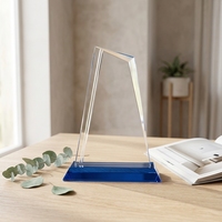 Plaque de trophée en verre et cristal K9 vierge, personnalisable, gravée au laser 3D, écologique, imprimée UV, pour cadeaux d'affaires – Vente en gros à prix abordable