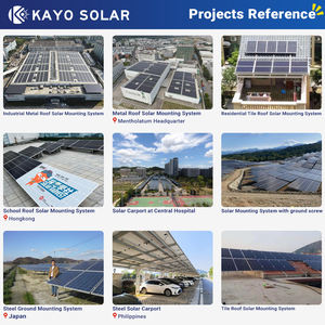 Kayo <span class=keywords><strong>prix</strong></span> d'usine cadre et support d'<span class=keywords><strong>abri</strong></span> de <span class=keywords><strong>voiture</strong></span> <span class=keywords><strong>solaire</strong></span> charge de neige élevée <span class=keywords><strong>abri</strong></span> de <span class=keywords><strong>voiture</strong></span> en forme d'acier galvanisé à chaud charge de vent <40 m/s - Product Image 5