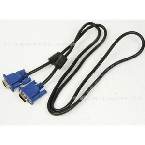 สาย VGA 1.5 ม. ชายต่อชาย หัวต่อสีน้ำเงิน เชื่อมต่อจอภาพ ทองแดงปลอดออกซิเจน ป้องกันด้วยสายถักหุ้ม PVC - Product Image 4