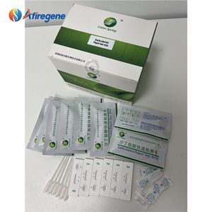 Tarjeta de prueba rápida de flujo lateral AfireGene Salbutamol LSY-20039, hoja sin cortar disponible, 50 pruebas por kit, residuos de hormonas. - Product Image 5